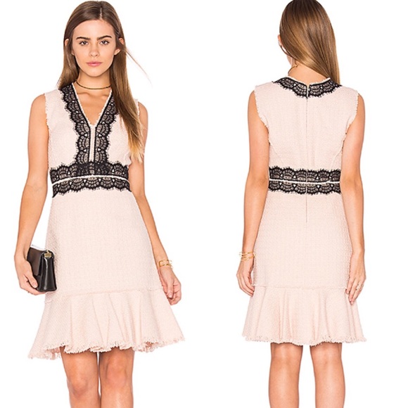 Rebecca Taylor Dresses & Skirts - NWOT Rebecca Taylor Tweed Lace Dress